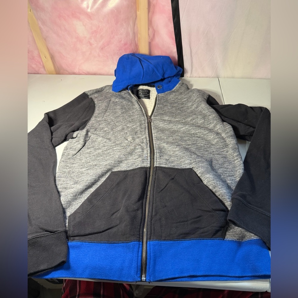 Brooklyn calling NYC full zip black/grey/blue